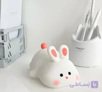 چراغ خواب سیلیکونی طرح خرگوش