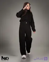 ست کت و شلوار نیم تنه کتان