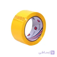 چسب پهن کایزر مدل SK154  عرض 5 سانتی متر (زرد رنگ)