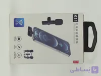 میکروفون یقه ای K11 دو کاربره دارای نویز گیر آیفون و type c