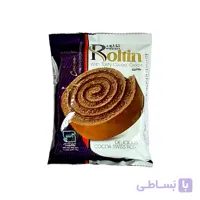 کیک اسفنجی کاکائویی لایه ای با کرم کاکائو و روکش فراورده کاکائویی نظری