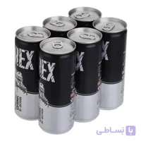 نوشابه انرژی زا گازدار تی رکس - 250 میلی لیتر بسته 6 عددی - فروشگاه اینترنتی دیجی بازار