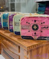 پتو گلبافت برتر مدل گلبرجسته تکنفره قواره بزرگ