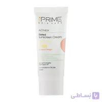 ضد آفتاب رنگی پریم مدل Oil Free با SPF60 مناسب پوست چرب حجم 40 میلی لیتر (بژ روشن))