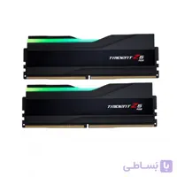 رم دسکتاپ DDR5 دو کاناله 5600 مگاهرتز جی اسکیل مدل Trident Z5 RGB Black ظرفیت 64 گیگابایت CL36