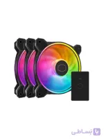 خنک کننده پردازنده Cooler Master مدل MF120 HALO 2 ARGB 3IN1