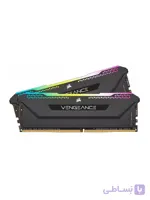 رم دسکتاپ DDR4 دو کاناله 3200 مگاهرتز کورسیر مدل VENGEANCE® RGB PRO TUF Gaming Edition ظرفیت 16 گیگابایت