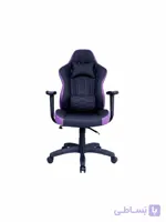 صندلی گیمینگ کولرمستر مدل GCE1 PURPLE BLACK