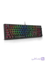 کیبورد مکانیکی ردراگون مدل Surara K582 RGB سوئیچ قرمز