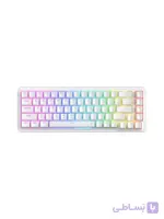 کیبورد گیمینگ ردراگون مدل K709 Wired Gasket RGB سفید