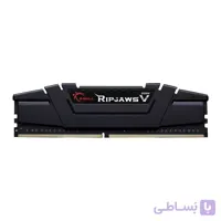 رم دسکتاپ DDR4 دوکاناله 3200 مگاهرتز CL16 جی اسکیل مدل Ripjaws V ظرفیت 16 گیگابایت