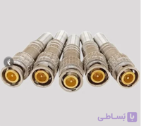 فیش BNC نری دوربین مداربسته | کانکتور BNC مخصوص کابل کواکسیال CCTV - پیچی