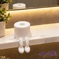 دکوری سرویس بهداشتی مدل دستمال توالت