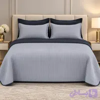 سرویس روتختی 8 تکه دو نفره مدل پنبه‌دوزی شده میکرو اسپیروز