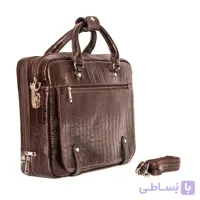 کیف اداری چرم میراث مدل 415 قهوه ای(چرم طبیعی)