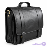 کیف اداری مردانه چرم میراث مدل 88 مشکی فلوتر (چرم طبیعی)