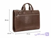 کیف اداری زنانه چرم میراث مدل R216 (چرم طبیعی)