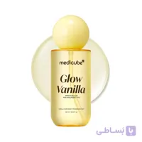بادی میست آبرسان مو و بدن مدی کیوب Medicube مدل Glow Vanilla رایحه وانیل حجم 250 میل