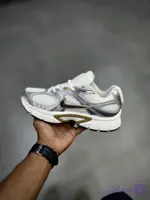 کتونی نایکی وی فایو آر ان آر کرمی نقره‌ای لوگوی اسووش مشکی ست کاپلی | Nike Field General V5 RNR Cream Silver Black