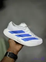 کتونی آدیداس آدی زیرو سفید آبی ست کاپلی | ADIZERO EVO SL ATR