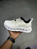 کتونی آن رانینگ کلودتیلت لووه سفید کرمی ست کاپلی | On Running Cloudtilt LOEWE Sand White