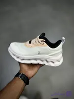 کتونی آن رانینگ کلودتیلت لووه سفید زرد وانیلی ست کاپلی | On Running Cloudtilt LOEWE White Vanilla
