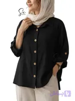 شومیز جلو باز طرح نارنج (رنگبندی)