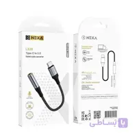 کابل تبدیل تایپ سی به جک 3.5 میلیمتری نکسا مدل LX20