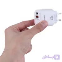 شارژر دیواری 20 وات یوکی EI3Y QC3.0 PD 3.1A