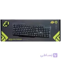 کیبورد ایکس فورتک مدل X33