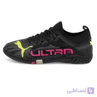 کفش فوتسال مدل نیم جورابی بنفش