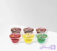 ژله کاراگينان ظرف پلاستيکي 80گرمي(تک نفره) باراکا
