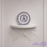 بشقاب سفالی طرح ایرانی (کد 483PO)