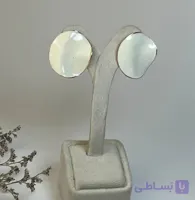 گوشواره میناکاری طرح موج