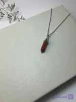 گردنبند سنگ جاسپر قرمز