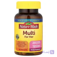 مولتی‌ویتامین مخصوص بانوان (Nature Made Multi For Her 90)، ۹۰ عددی