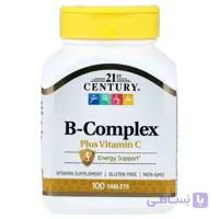 مکمل B-Complex + ویتامین C (21st Century B-Complex plus Vitamin C )، ۱۰۰ عدد قرص