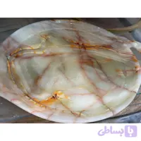 سینی دسته دار مرمر سنگی