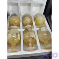 کاسه پایه دار سنگی مرمر