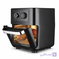 سرخ کن بدون روغن 12 لیتری دی اس پی -دارای محفظه گردون خوراکی و سیخ گردون جوجه مدل KD-2029