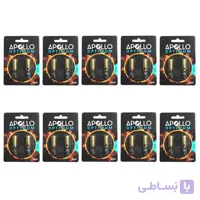 باتری نیم قلمی آپولو مدل OPTIMUM بسته 20 عددی