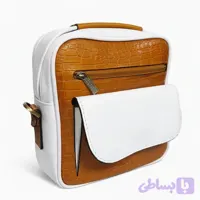 کیف دوشی چرم طبیعی ترکیبی (کروکو و ساده) – مدل اسپرت و اداری ۲۷ در ۲۳