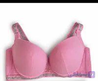 ست شورت وسوتین اسفجی بدون فنر رنگ صورتی کاپ B.  مدلfashion