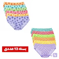 شورت زنانه نخی مدل Relax بسته 12 عددی
