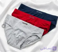 شورت مردانه نخی ملانژ