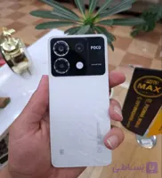 گوشی POCO X6 5G کارکرده 256GB رم 8 سفید؛ در حد نو