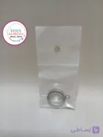 گوشواره گرد نقره ای 2 سانت