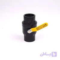 شیر توپی دسته فلزی 1.2