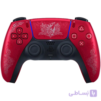 دسته بازی PS5 قرمز متالیک Monster Hunter Wilds