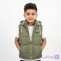 پافر پسرانه نایکی سبز مناسب پاییز و زمستان